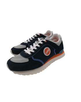 Sneaker NAVY-ORANGE-LT GRAY