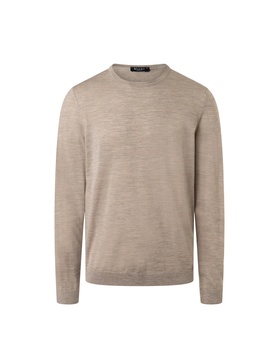 Pullover Rundhals 100% Merinowolle