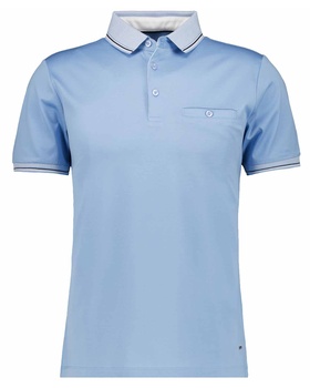 Poloshirt mit Brusttasche aus Baumwolle