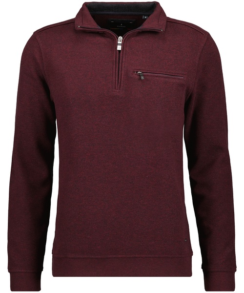 Sweatshirt mit Stehkragen und Zip