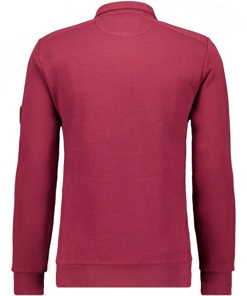 Pullover mit Stehkragen und Reißverschluss