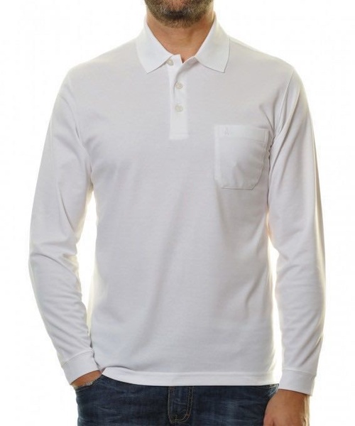 Poloshirt Langarm