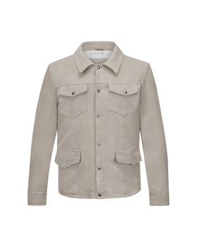 Lederjacke aus Lammvelour