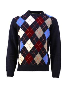 Pullover mit Argyle Muster