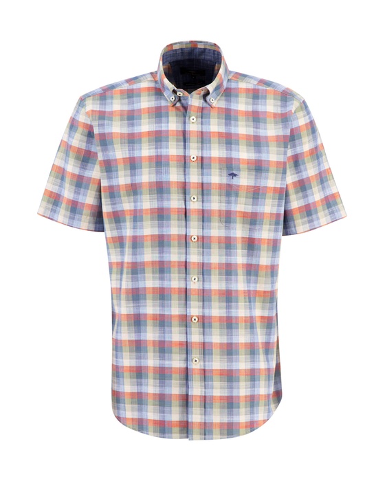Summer Slub Check, B.D., Hemd
