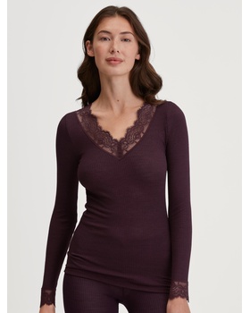 Top Langarm -  Silky Wool