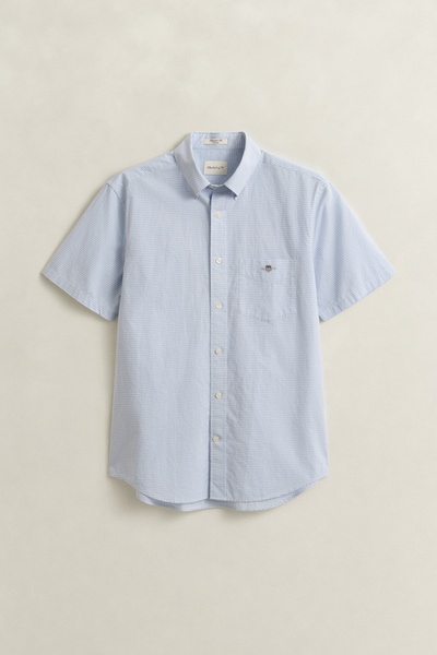 Gingham Classic Popeline Kurzarmhemd