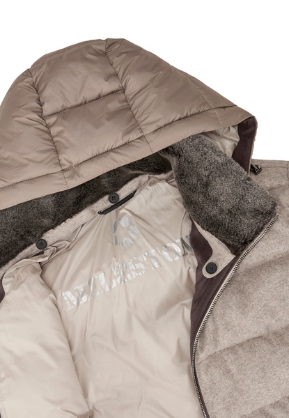 Materialmix Steppjacke